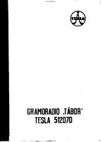 Tesla tabor1 - Navod k udrzbe 